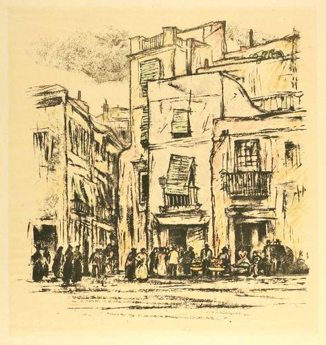 Steiner-Prag, Hugo -  -  - Aus Sevilla