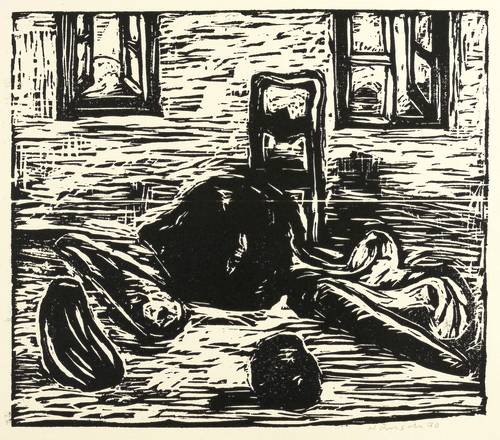 Hänsch, Wolfram -  -  - Stillleben vor Hauswand