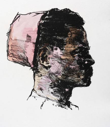 Scholtz, Robert Friedrich Karl -  -  - Afrikanischer Krieger