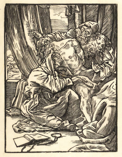 Rethel, Alfred -  -  - Beweinung