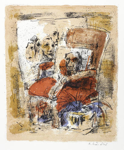 Händler, Rolf -  -  - Atelierinterieur