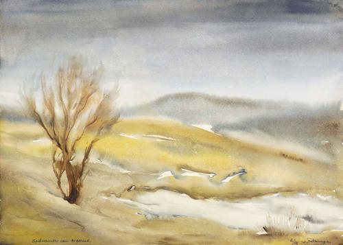 Ranze, Werner -  -  - Spätwinter am Wilisch