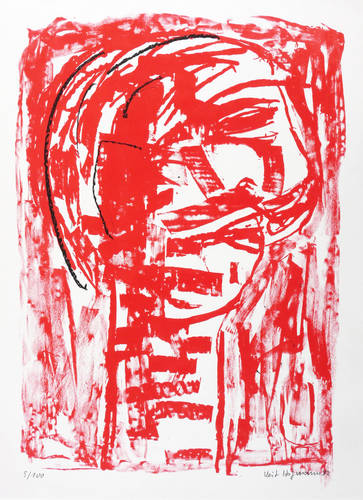 Hofmann, Veit -  -  - Ohne Titel (Kopf II)