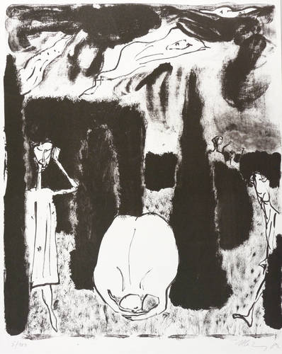 Leiberg, Helge -  -  - Ohne Titel (Verehrung im Park)