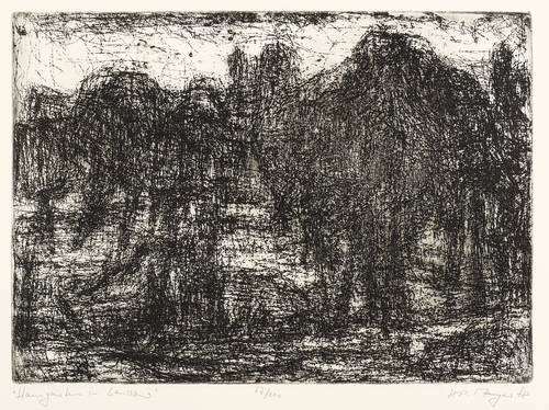 Meyer, Horst-Peter -  -  - Hausgarten in Leussow