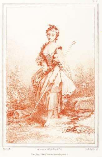 Boucher, Francois - Emile Wattier - Emile Wattier - Schäferin
