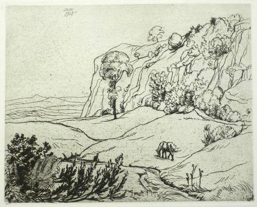 Reifferscheid, Heinrich -  -  - Romantische Landschaft