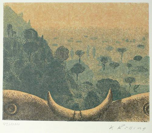 Rössing, Karl -  -  - Toskanische Landschaft