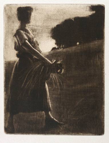 Erler, Georg -  -  - Ährensammlerin