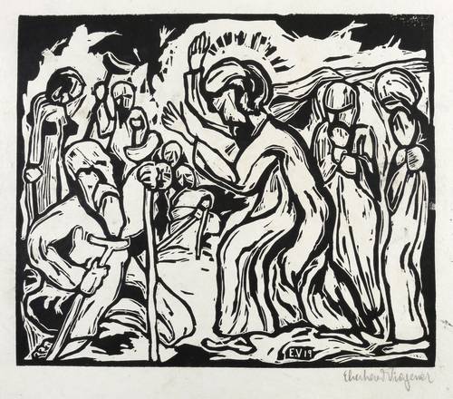 Viegener, Eberhard -  -  - Heilung des Lahmen