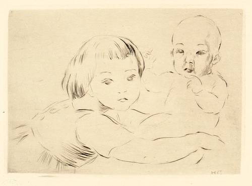 Geibel. Hermann -  -  - Die Kinder des Künstlers