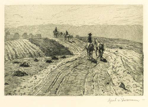 Volkmann, Hans Richard von -  -  - Heimkehr der Acker-Knechte