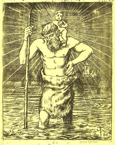 Thoma, Hans -  -  - Der heilige Christopherus