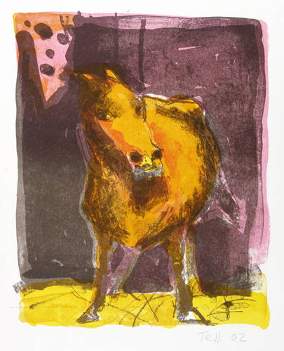 Tessmer, Heinrich -  -  - Pyrenäenstute