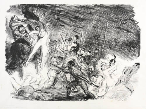 Slevogt, Max -  -  - Penthesilea