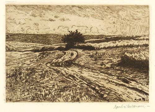 Volkmann, Hans Richard von -  -  - Feldweg