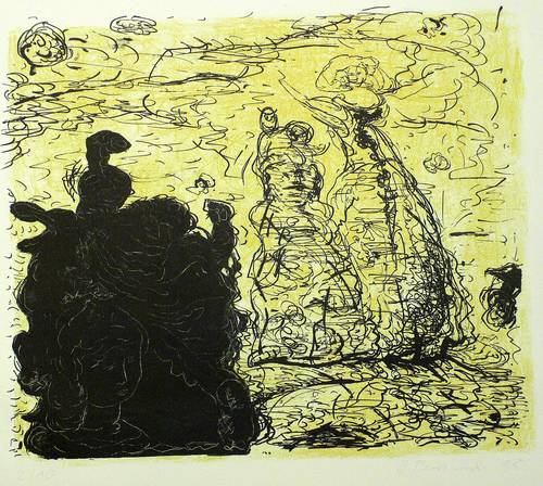 Deutscher Grafiker -  -  - Figuren