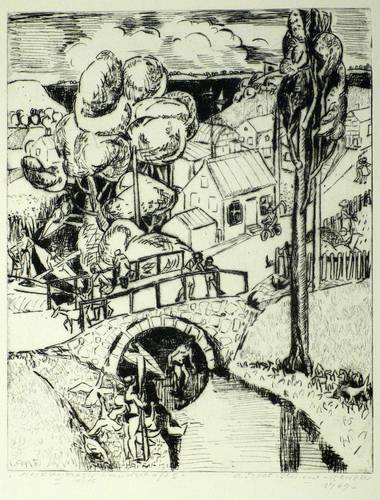 Blume-Benzler, Christel -  -  - Mecklenburger Landschaft II