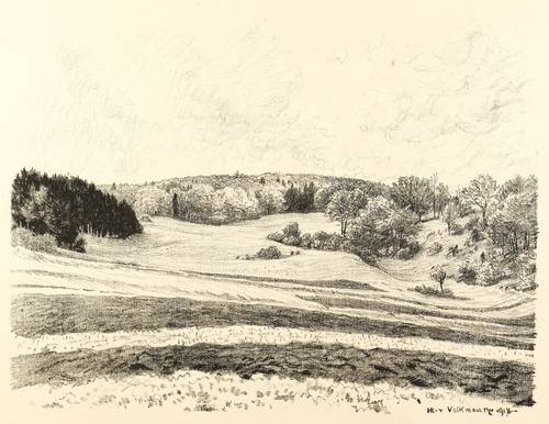 Volkmann, Hans Richard von -  -  - Wald und Feld