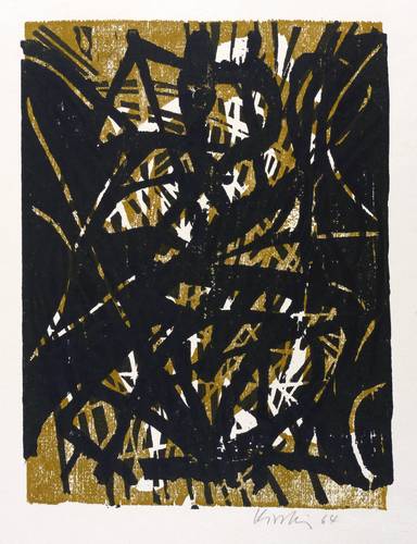 Schmidt-Kirstein, Helmut -  -  - Ohne Titel (Abstrakte Komposition)