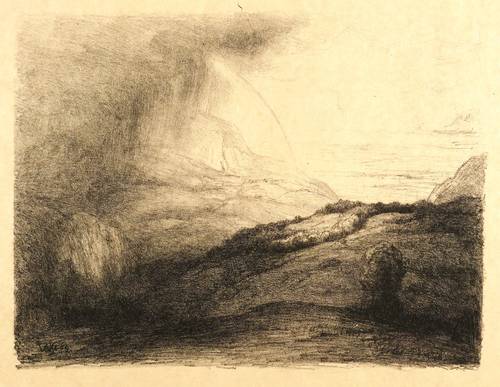 Steinhausen, Wilhelm -  -  - Gewitterlandschaft