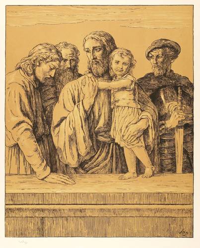 Steinhausen, Wilhelm -  -  - Lasset die Kinder zu mir kommen