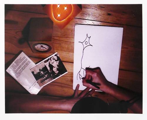 Knöfel, Jörg - Synapsen - Synapsen - Ohne Titel (Zeichnende Hand)