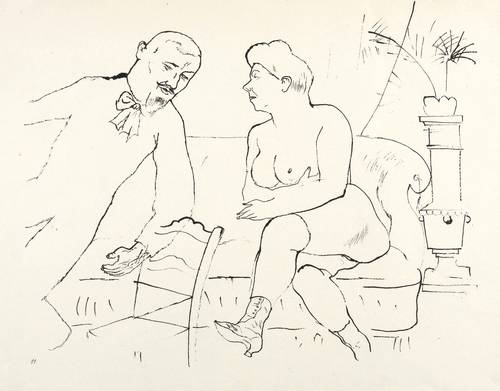 Grosz, George - Ecce homo - Ecce homo - Der Besuch