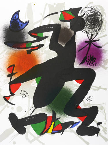 Miro, Joan -  -  - Litografia IV