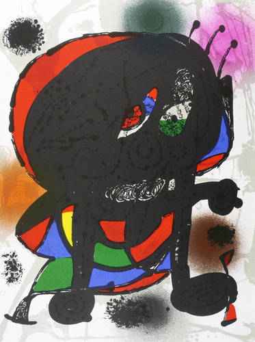 Miro, Joan -  -  - Litografia III
