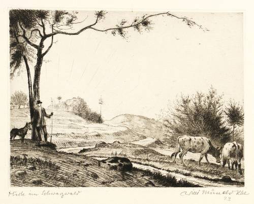 Münch-Khe, Willi -  -  - Hirte im Schwarzwald