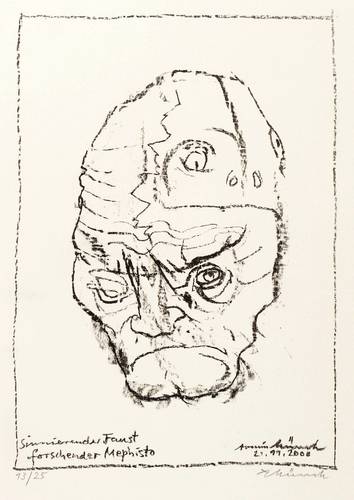 Münch, Armin -  -  - Sinnierender Faust, forschender Mephisto