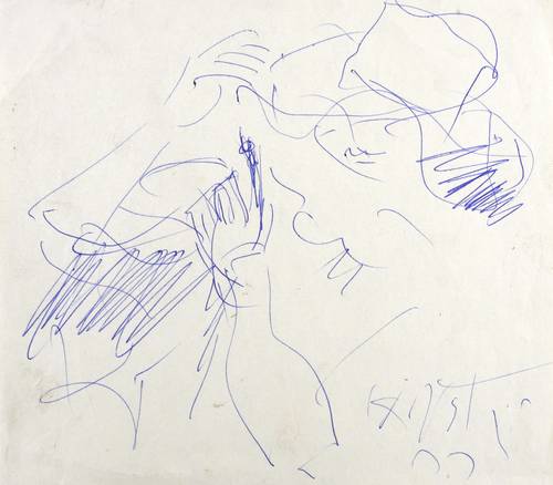 Schmidt-Kirstein, Helmut -  -  - Mädchen mit Hut