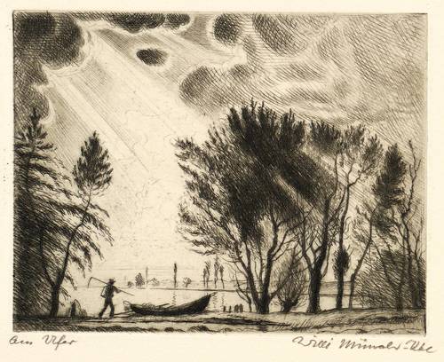 Münch-Khe, Willi -  -  - Am Ufer