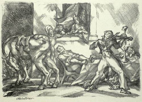 Hettner, Otto -  -  - Die Komödie (Shakespeare-Visionen)