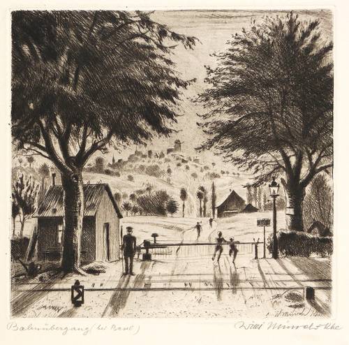 Münch-Khe, Willi -  -  - Bahnübergang (bei Basel)