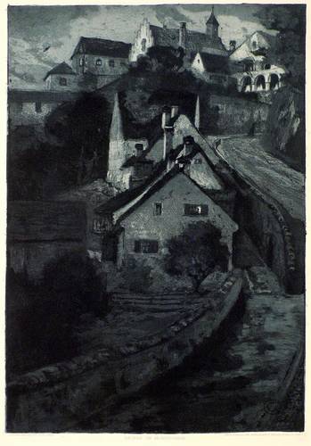 Graf, Oskar -  -  - Dachau im Mondschein