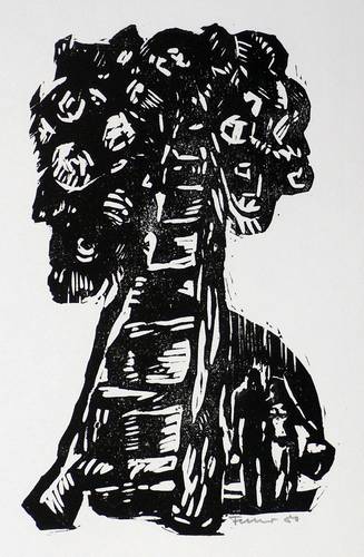 Fechter, Ernst -  -  - Apfelernte