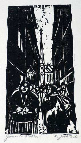 Jockusch, Horst -  -  - Gasse in Košice / Kaschau