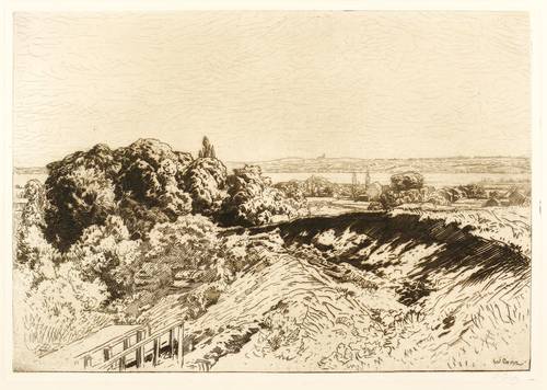 Conz, Walter -  -  - Landschaft am See