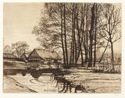 Conz, Walter -  -  - Am Dorfbach