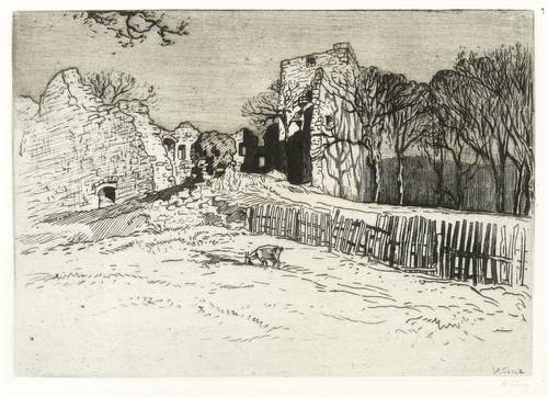 Conz, Walter -  -  - Burgruine