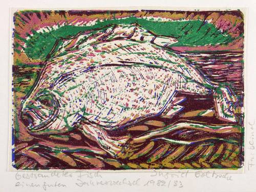 Goltzsche, Ingrid -  -  - Gestrandeter Fisch