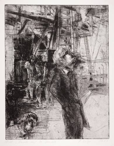 Bergner, Ralf -  -  - Besuch auf der Baustelle