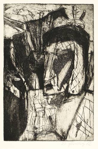 Ladewig, Dieter -  -  - Figur im Raum