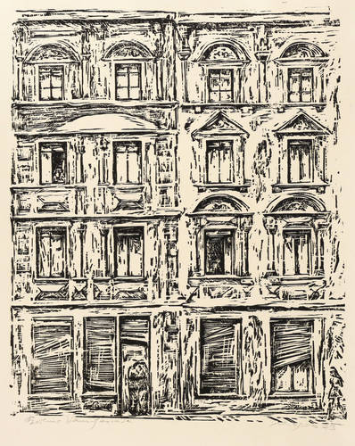 Magnus, Klaus -  -  - Berliner Hausfassade