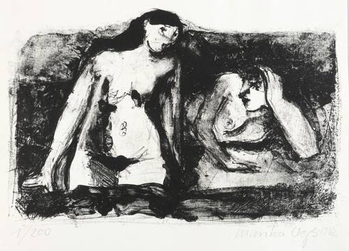 Voß, Marika -  -  - Liebespaar