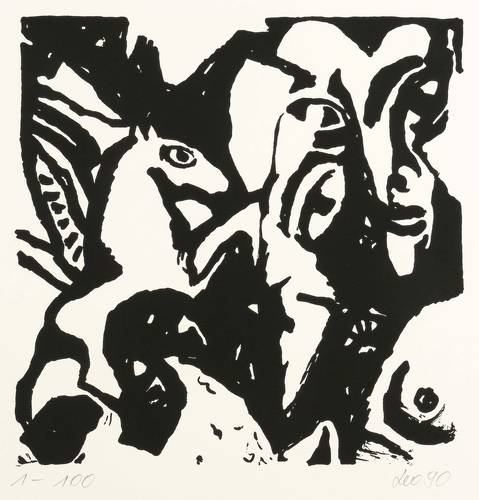 Adler, Leonore -  -  - Pegasus vor Kopf