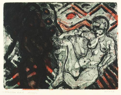 Wenzel, Jürgen -  -  - Odaliske nach Picasso