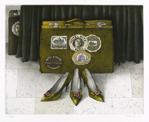 Kressel, Diether -  -  - Hotel Ritz Paris (Reisekoffer und Damenschuhe)